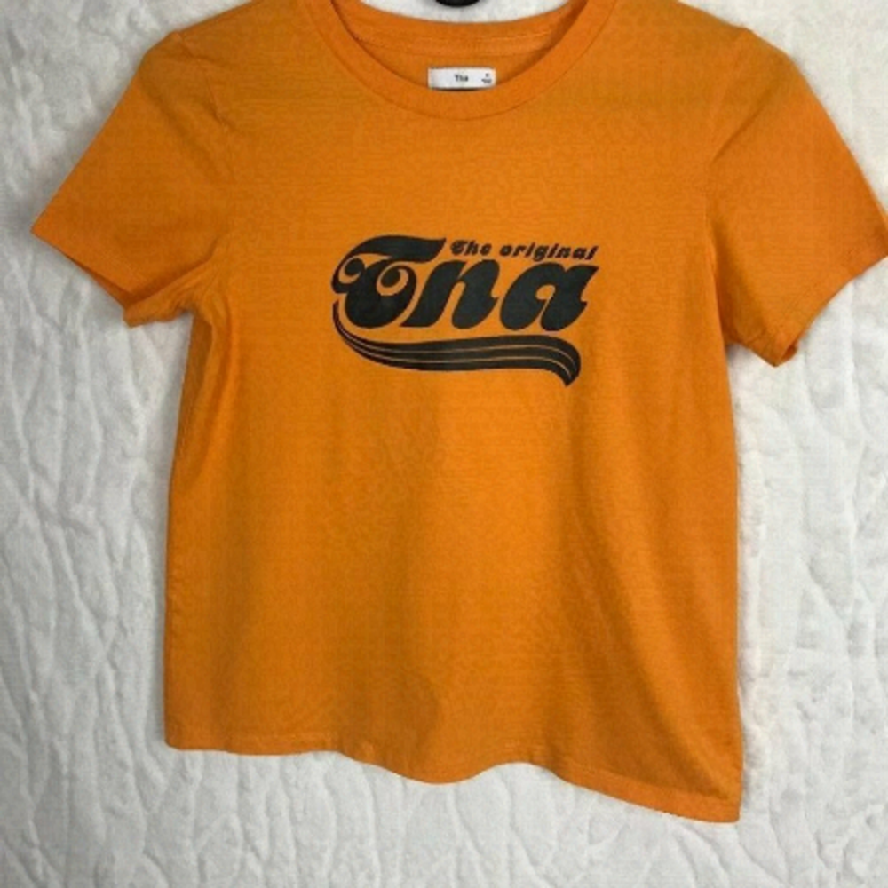 Tna Orange T-Shirt With The Logo Size S